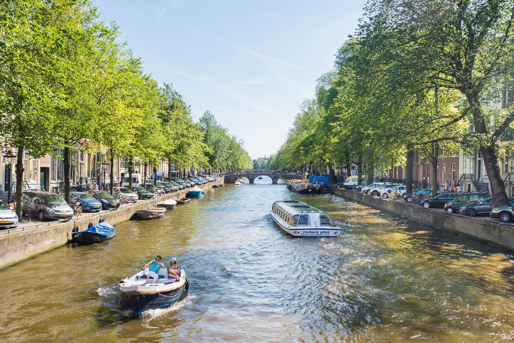 Houseboat Studio With Canalview And Free Bikes Amsterdam Buitenkant foto