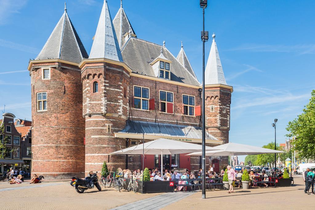 Houseboat Studio With Canalview And Free Bikes Amsterdam Kamer foto