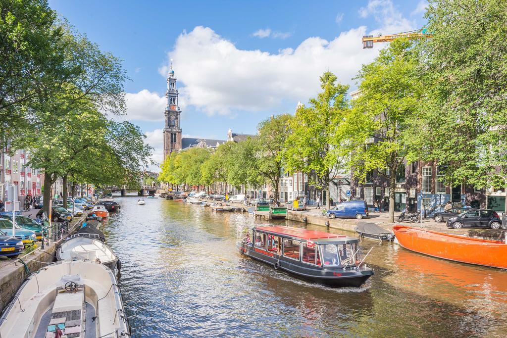Houseboat Studio With Canalview And Free Bikes Amsterdam Kamer foto