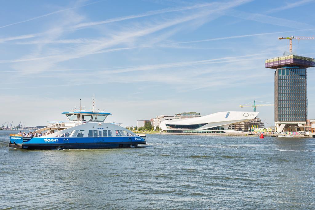 Houseboat Studio With Canalview And Free Bikes Amsterdam Kamer foto